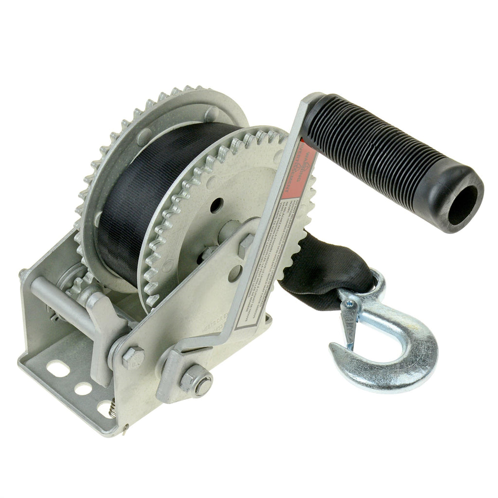 First Source 2000 LB Dual Drive Trailer Winch