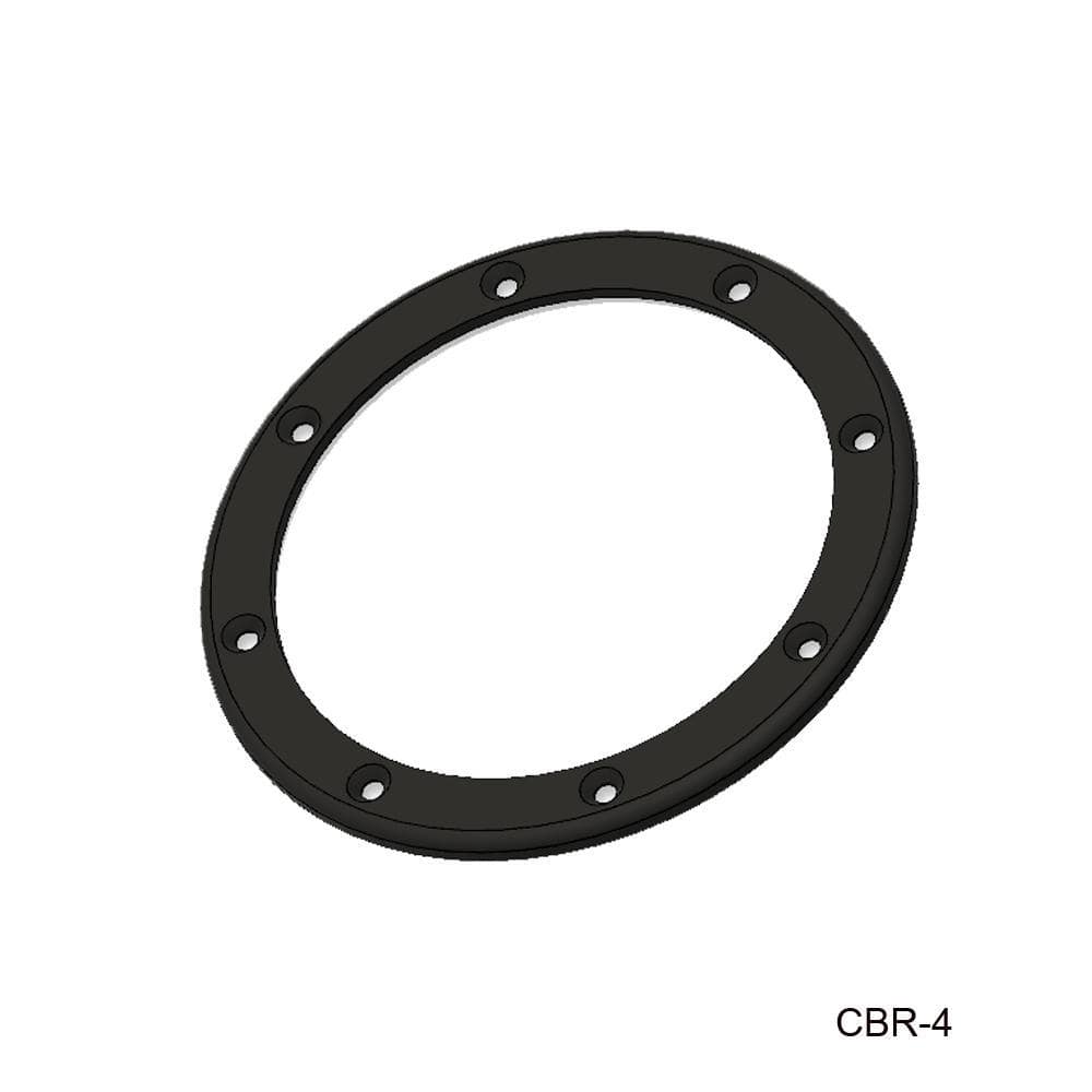 TH Marine Gear 4.5" Reinforced Cable Boot Ring- black (CBR-4-DP) Reinforcing Rings for Cable Boots