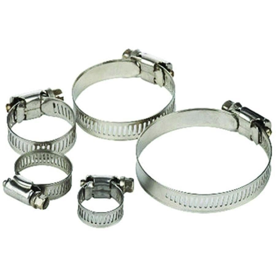 TH Marine Gear 7/32" to 5/8" (HC-4-DP) All Stainless Steel Hose Clamps