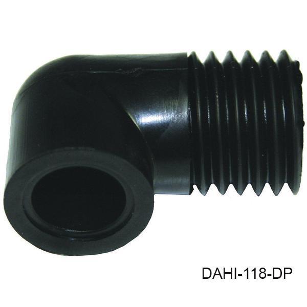 TH Marine Gear Adjustable Flow Head with Fitting - Fits 1-1/8” Hose Directional Flow Aerator Heads