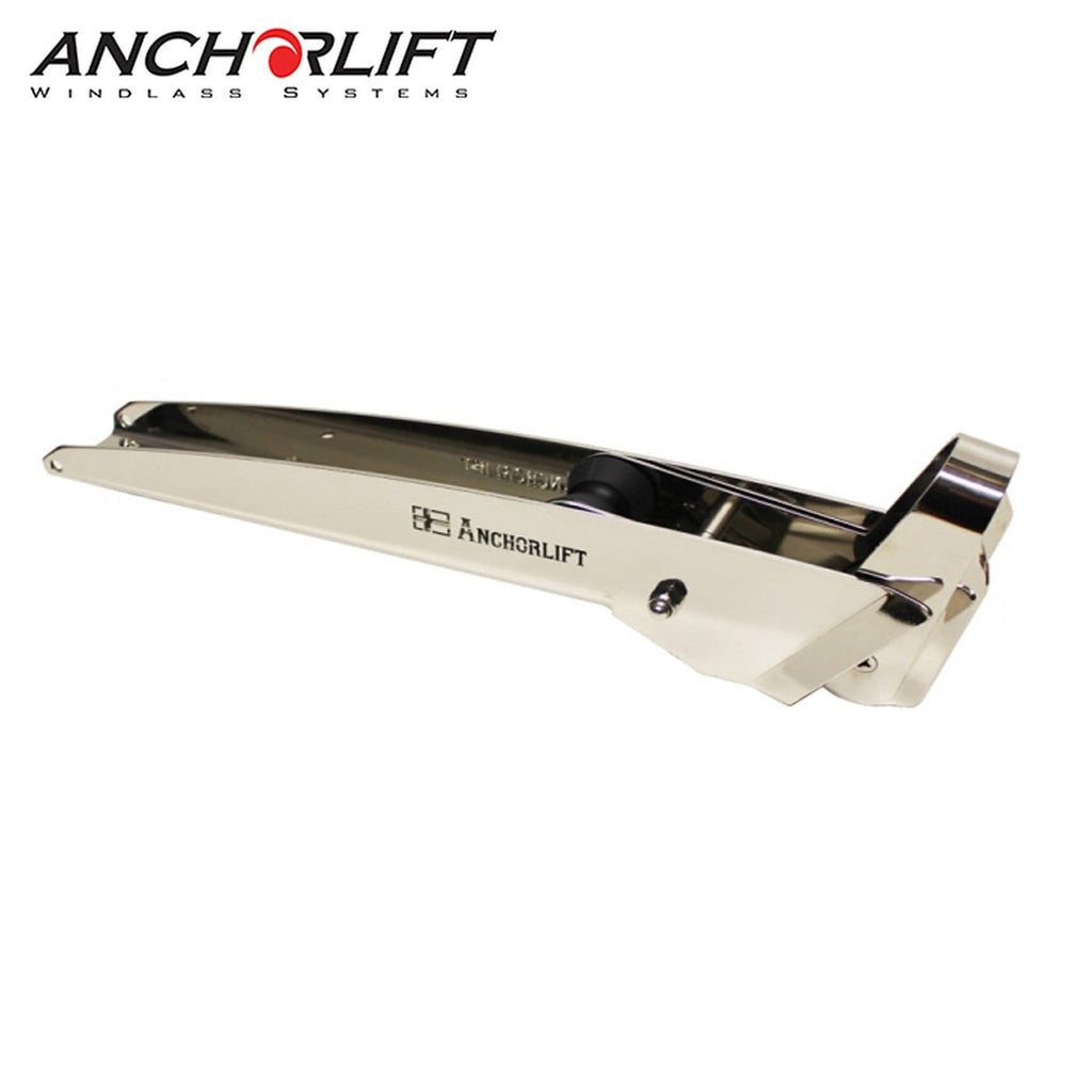 Anchorlift Anchor Accessories Bow Roller (90102), Anchors up to 33 lbs Hinged Self-Launching Bow Roller