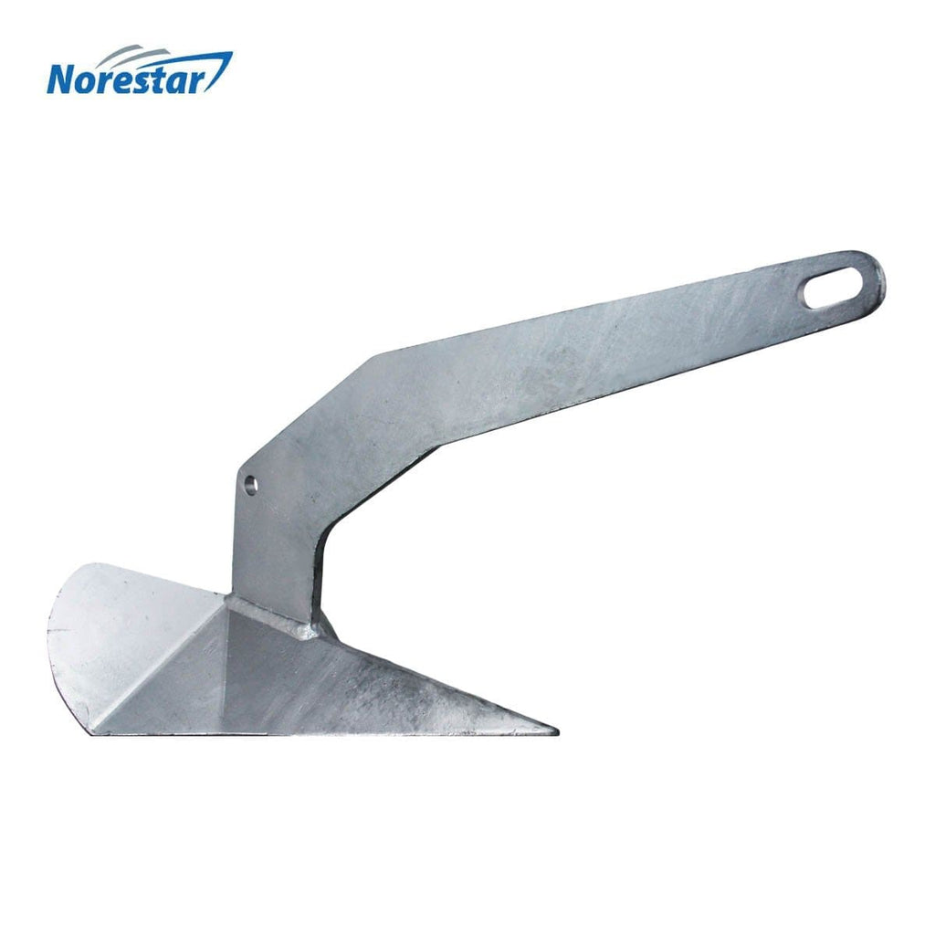 Norestar Anchors 13 lbs Galvanized Steel Wing/Delta Boat Anchor