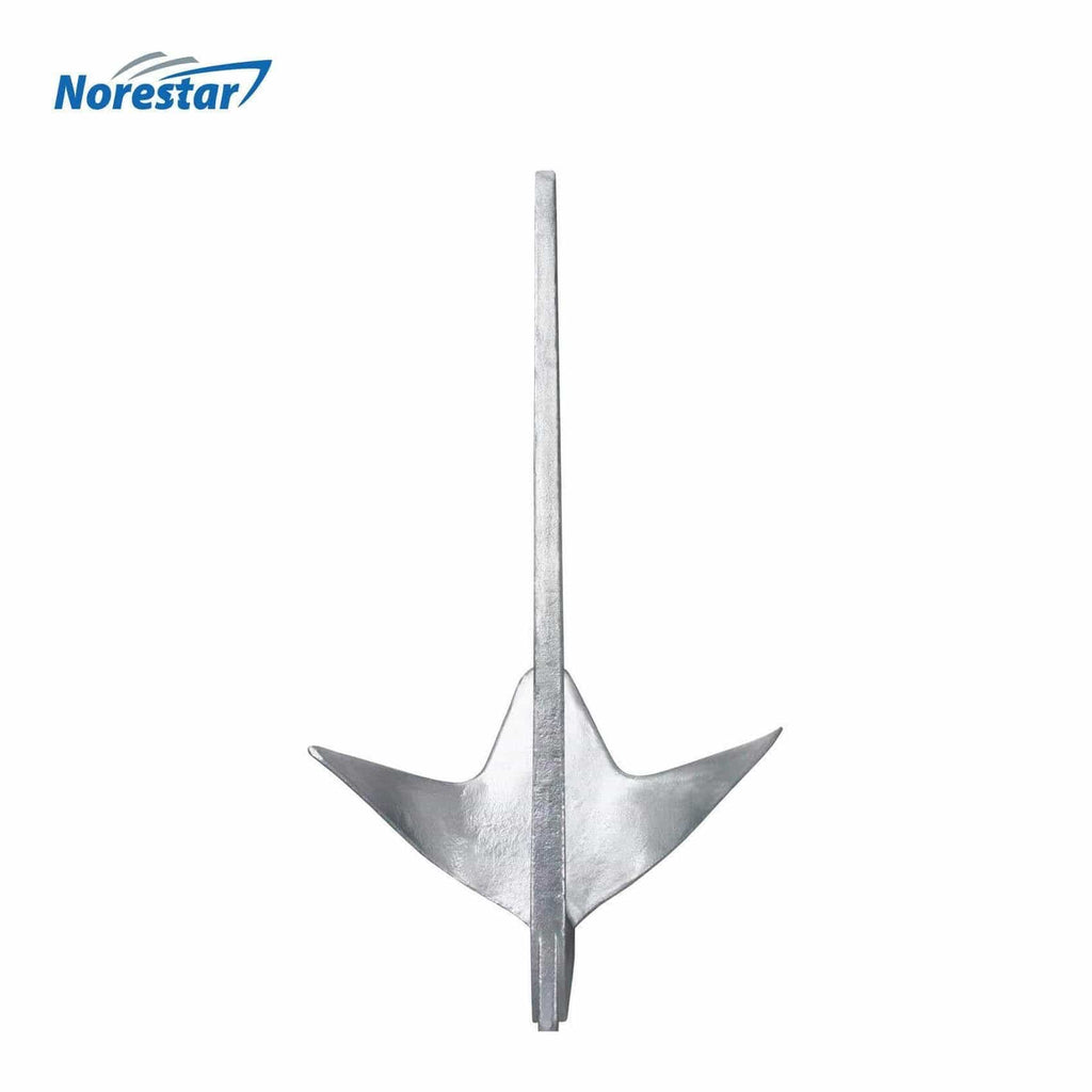 Norestar Anchors Galvanized Steel Claw/Bruce Boat Anchor