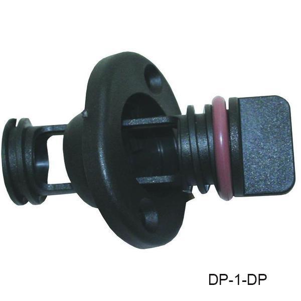 TH Marine Gear Drain Plug - Black Drain Plug