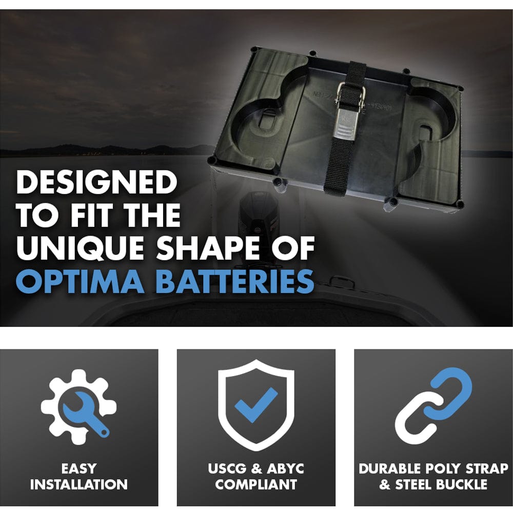 T-H Marine Optima™ Battery Tray