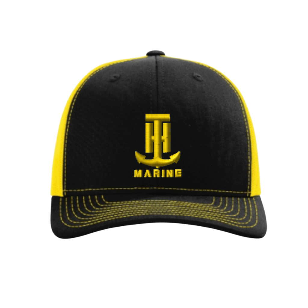 TH Marine Gear Yellow Logo Snapback Hat