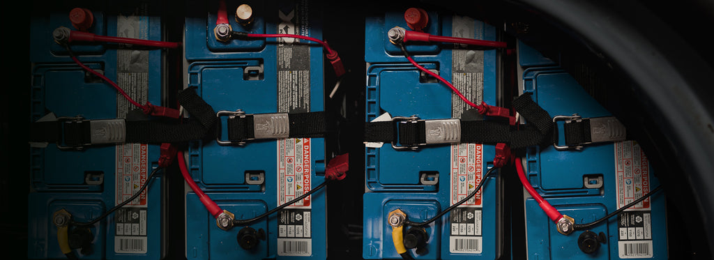 Marine Battery Connections, Terminal Multipliers, Trays, and Other Boat Battery Accessories