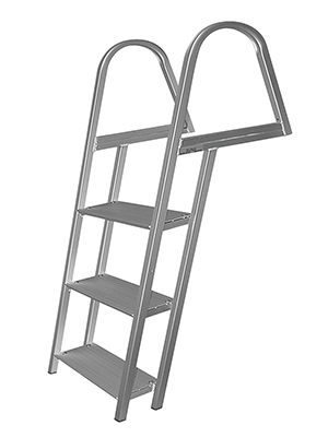 JIF Marine 3-Step Aluminum Dock Ladder