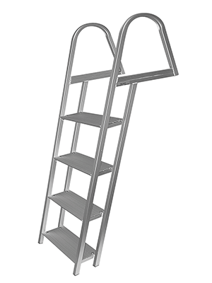 JIF Marine 4-Step Aluminum Dock Ladder