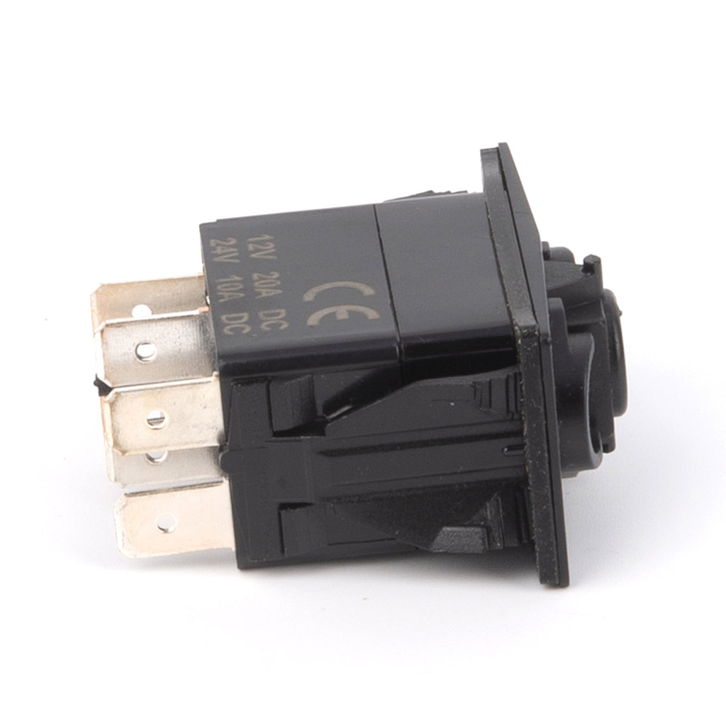 6-Pin On/Off DPST Rocker Switch with White LEDs – T-H Marine Supplies