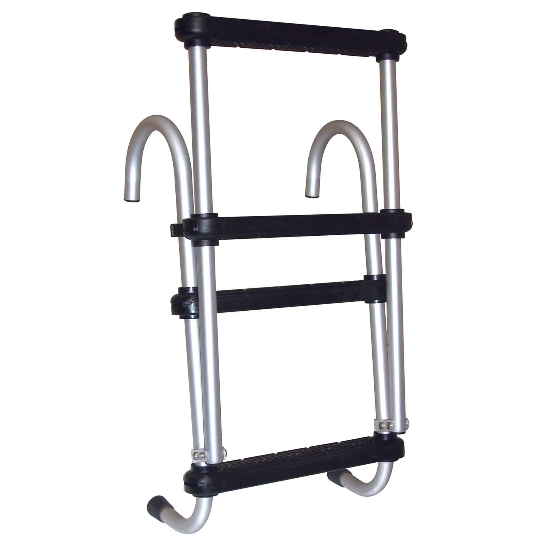 Removeable Small Ladder Aluminum Removable Folding Pontoon Ladder – T-H Marine Supplies