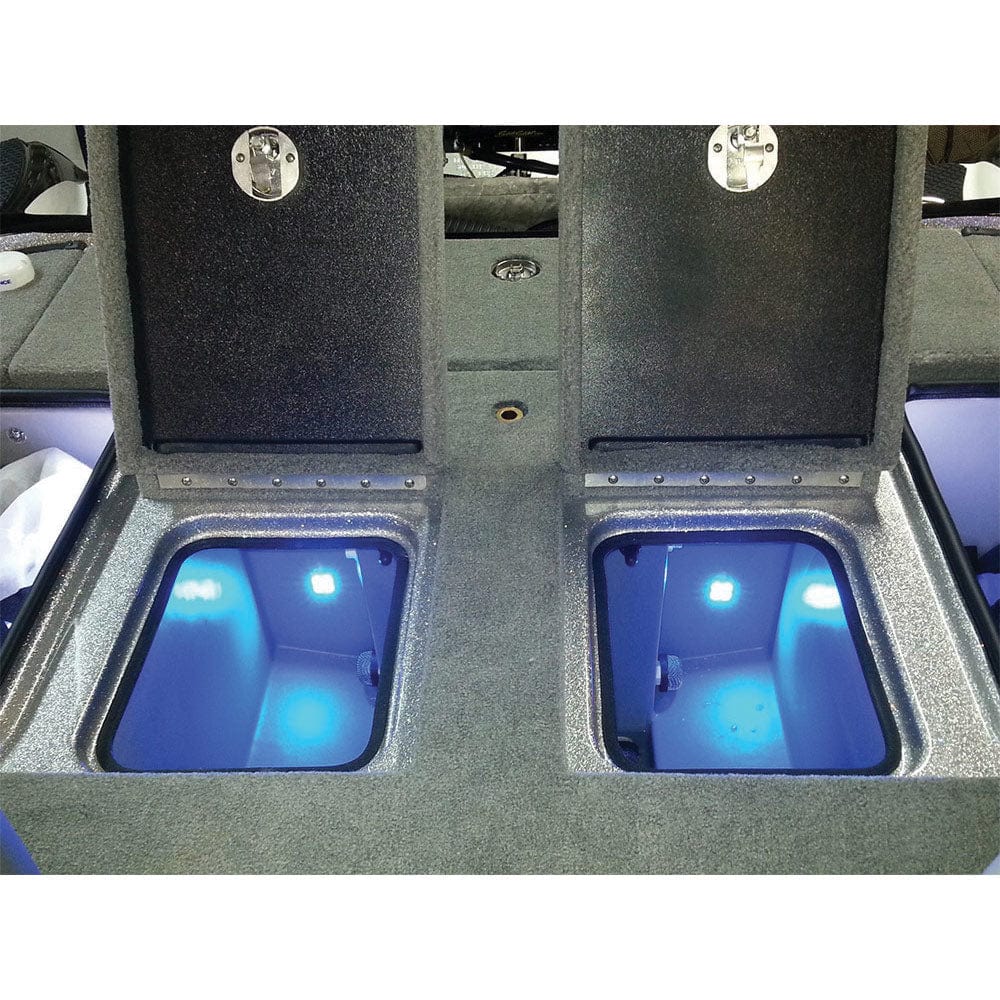 T-H Marine BLUEWATERLED Quad Beam Livewell / Cooler LED Light Pair - Submersible