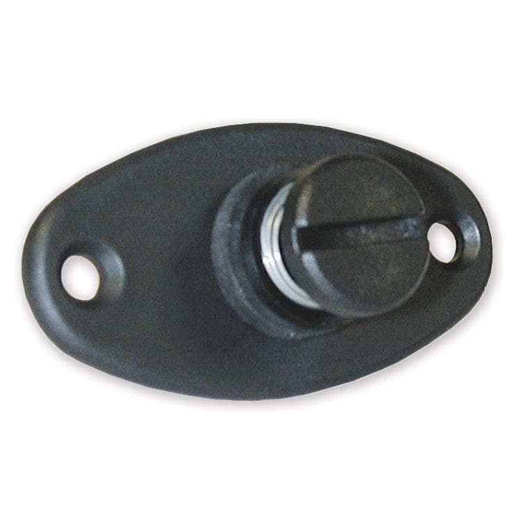 Premier Pontoons Boat Windshield Stopper Bumpers (3/16" Hole, Set Of 4) | Black Rubber