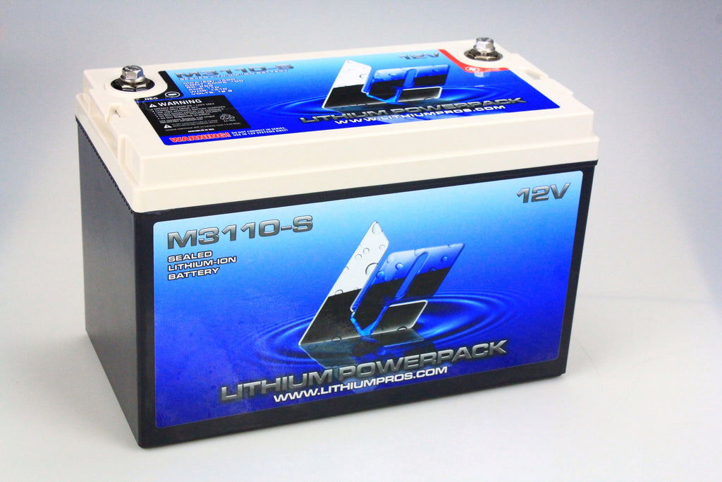 Lithium Pros LP Powerpack, 12.8V/100 Ah (Starting/Deep cycle)