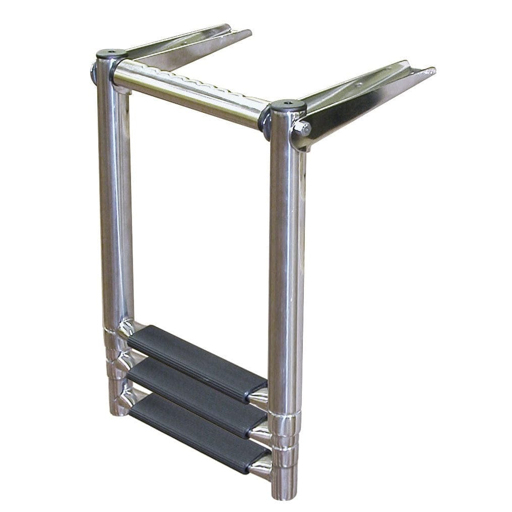 JIF Marine Over Platform Telescoping Boat Ladder