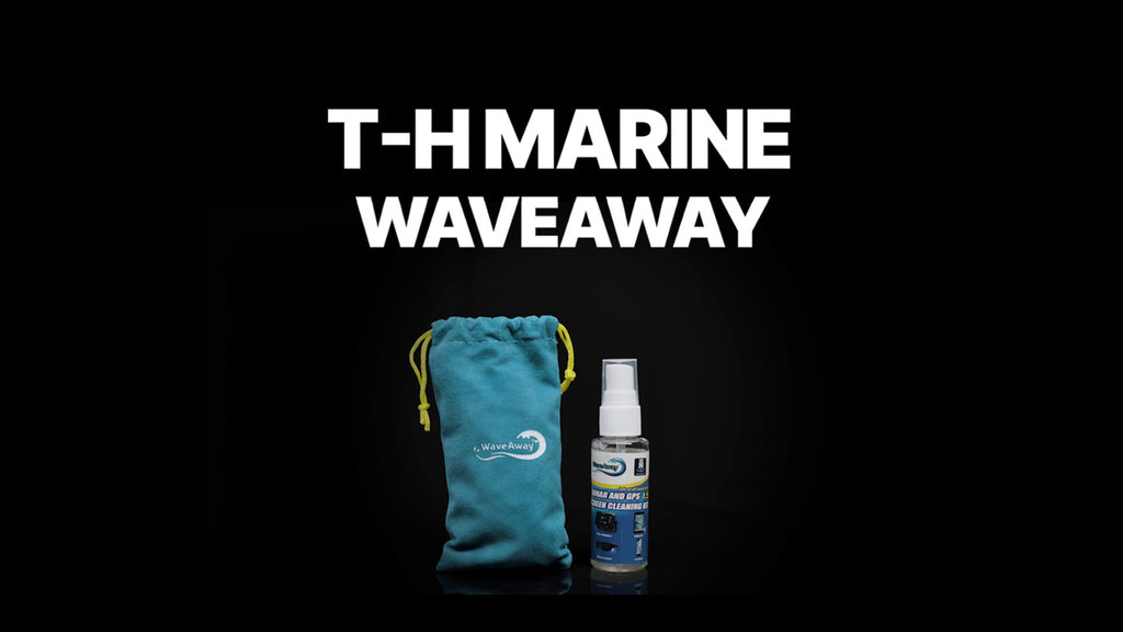 T-H Marine Wave Away Screen Cleaner – Safe & Effective Cleaner for Boat Displays