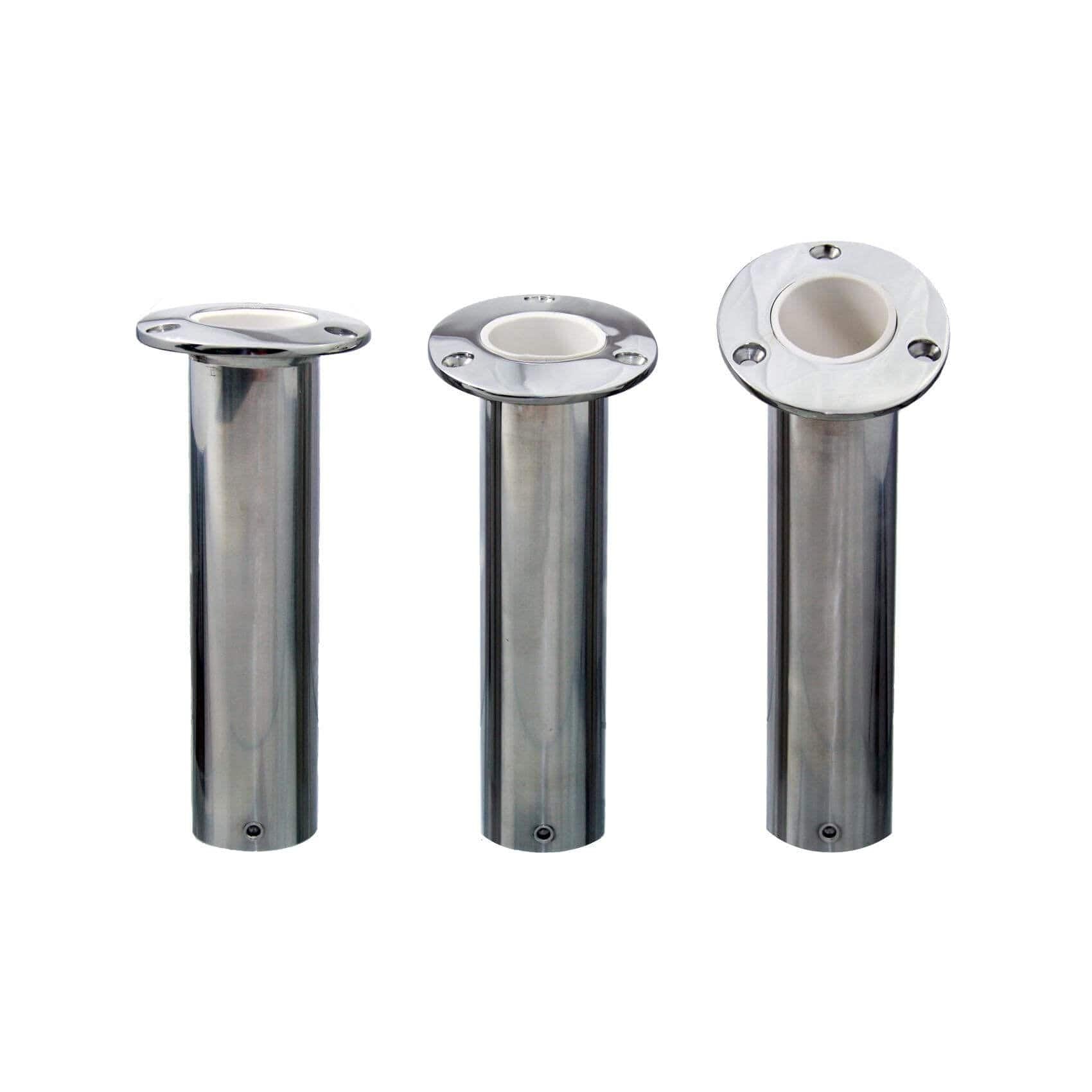 Two Flush Mounted Stainless Steel Fishing Rod Holders – T-H Marine Supplies