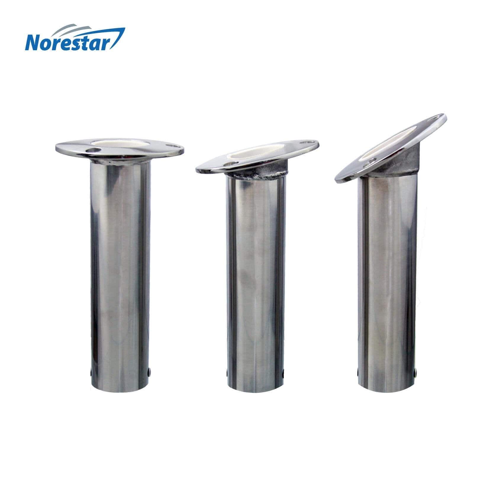 cumberland fishing rod holders Two Flush Mounted Stainless Steel Fishing Rod Holders – T-H Marine Supplies