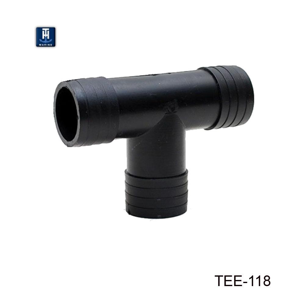 TH Marine Gear 1-1/8” Hose I.D. Standard Tee Fittings