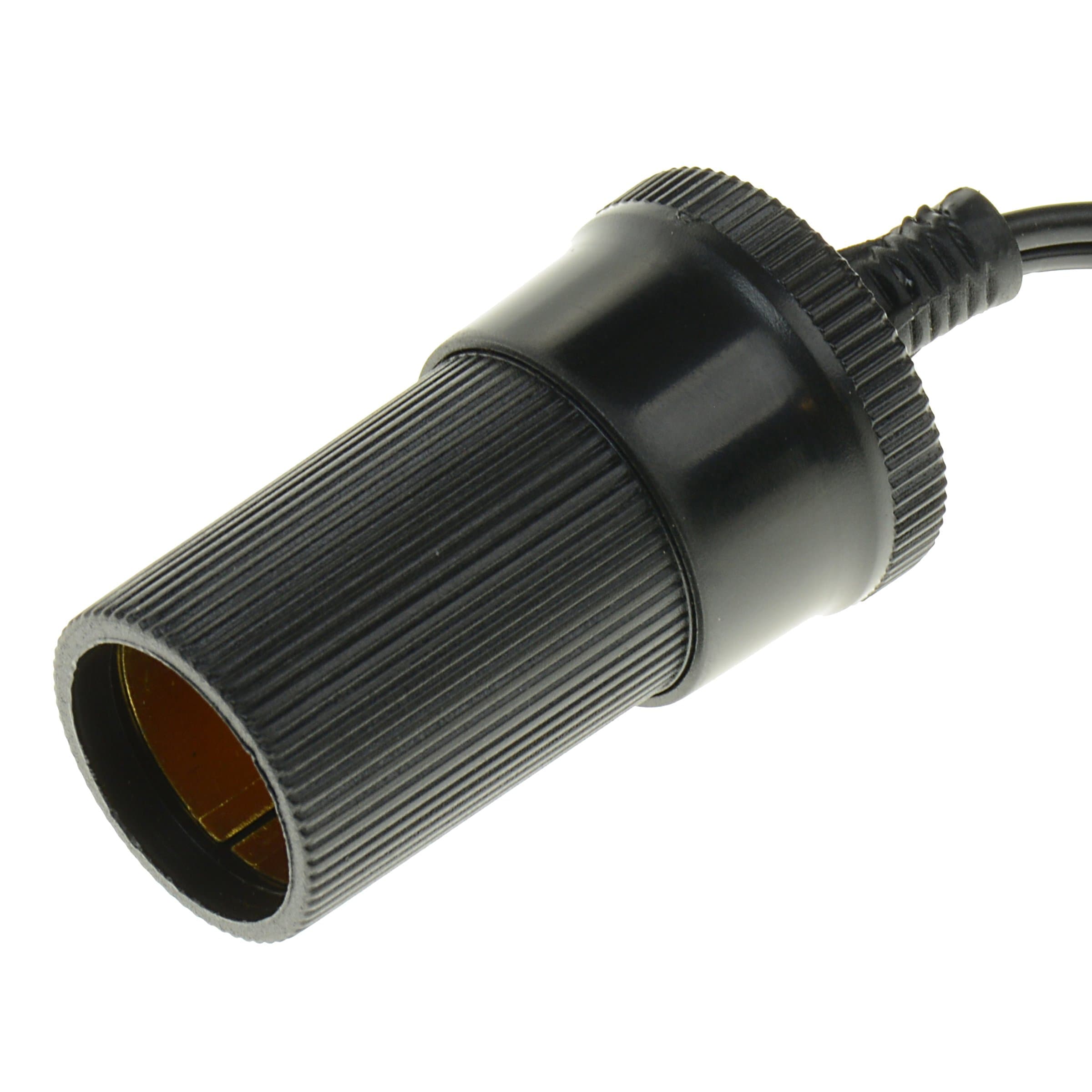 battery clips to cigarette lighter BESTEK 12V 24V Extension Cord Plug Socket with Clamp, 3.9ft/1.2m 16AWG Battery Clip-On Car Adapter : Automotive Package included Narva | Battery Clips with