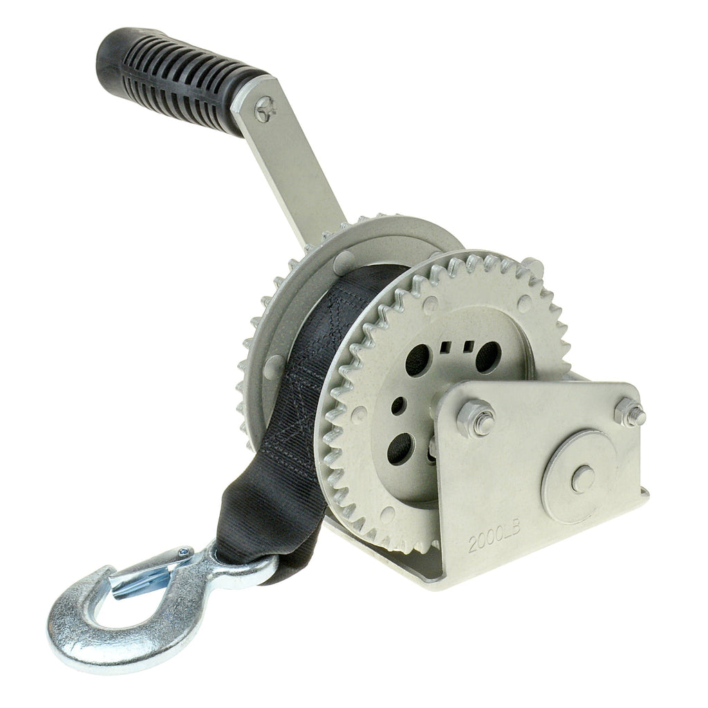 First Source 2000 LB Dual Drive Trailer Winch