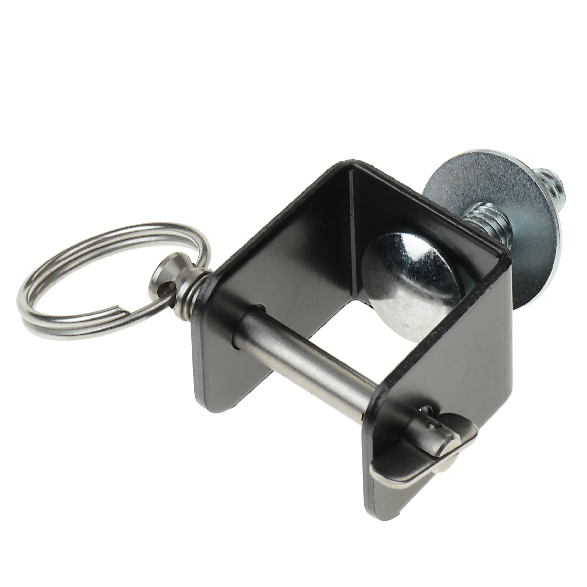 Shoreline Marine Boat Trailer Transom Bracket SL91159 - Adjustable 29 To 35 Inches, Black