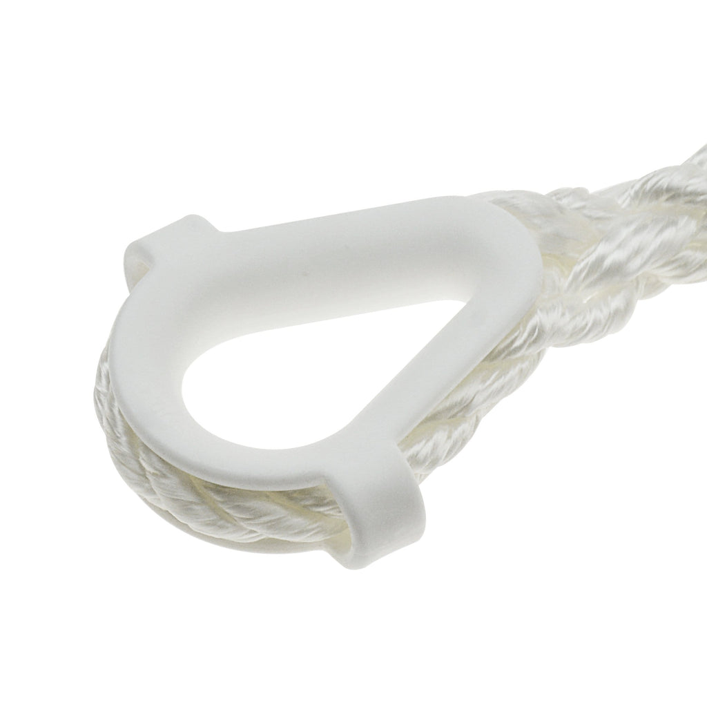 Twisted Nylon Line 3/8 White Marine Grade - 600' Spool — Freeport Marine  Supply