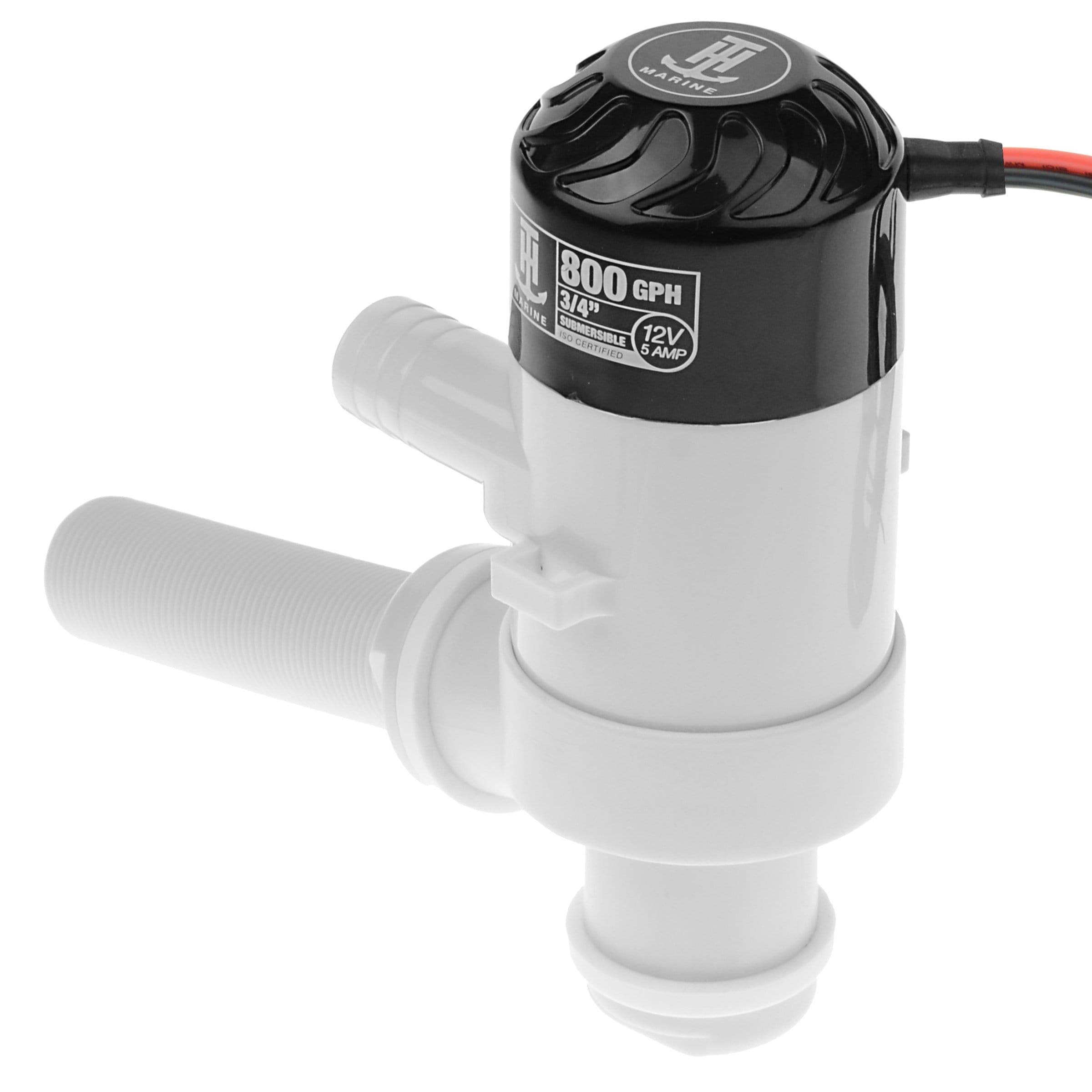 GameOver Piranha Livewell 800 Pump - 12V 800 GPH Blue Nylon Bait & Livewell Pump