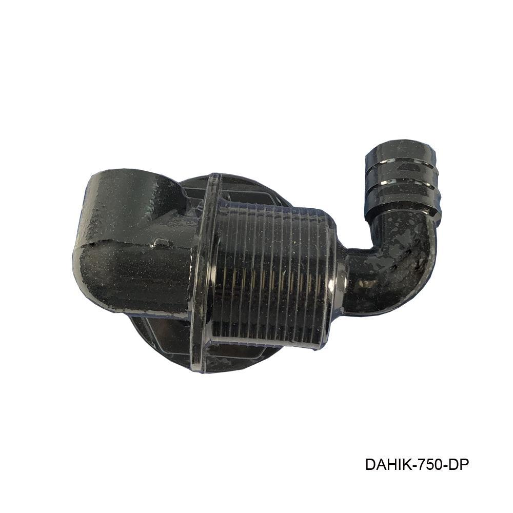 TH Marine Gear Adjustable Flow Head with Fitting - Fits 3/4” Hose Directional Flow Aerator Heads