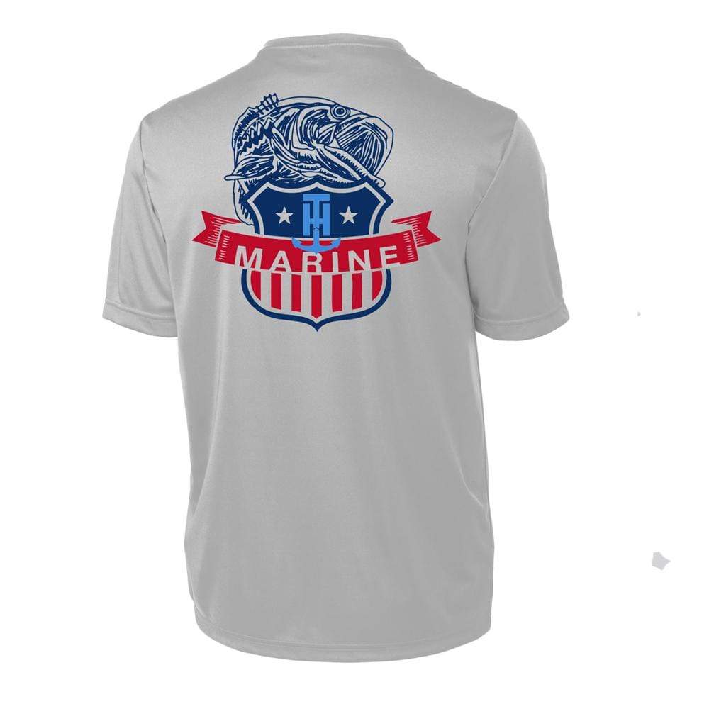 TH Marine Gear American Short Sleeve Performance T-Shirt