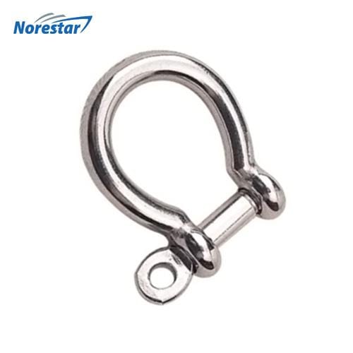 Norestar Anchor Accessories Stainless Steel Anchor Shackle, 1/2" Stainless Steel Anchor/Bow Shackle
