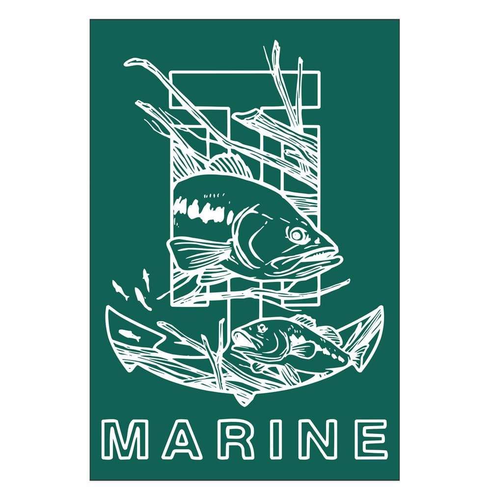 TH Marine Gear Bass Logo Short Sleeve Performance T-Shirt