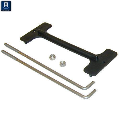 TH Marine Gear Battery Tray Replacement Hardware With Stainless Steel Rods (BCB-1S-DP) Battery Tray Accessories