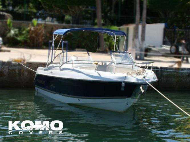 Komo Covers Biminis Premium 3-Bow Boat Bimini Top Cover