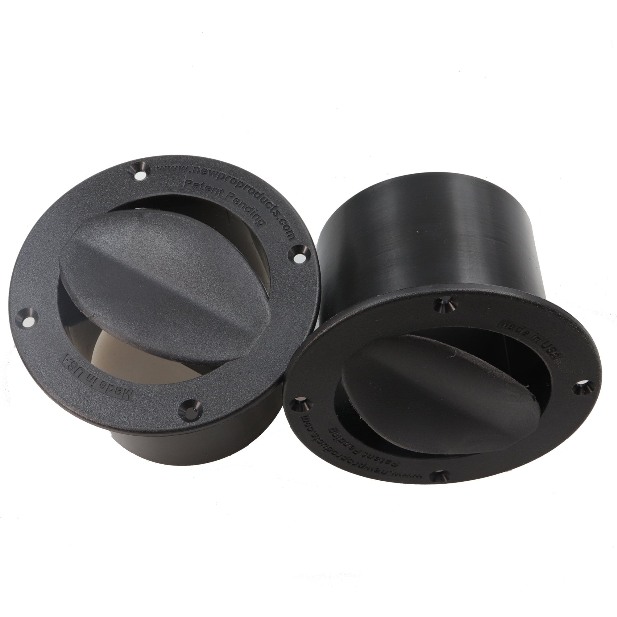 T-H Marine Supplies Clam Shell Vent – UV Resistant, 9/16” X 1-7/8”, Boat Ventilation Replacement