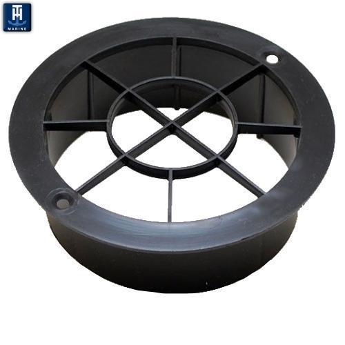 TH Marine Gear Blower Vent Cover 3” Size - Black Round Blower Vent Grill Covers for Boats