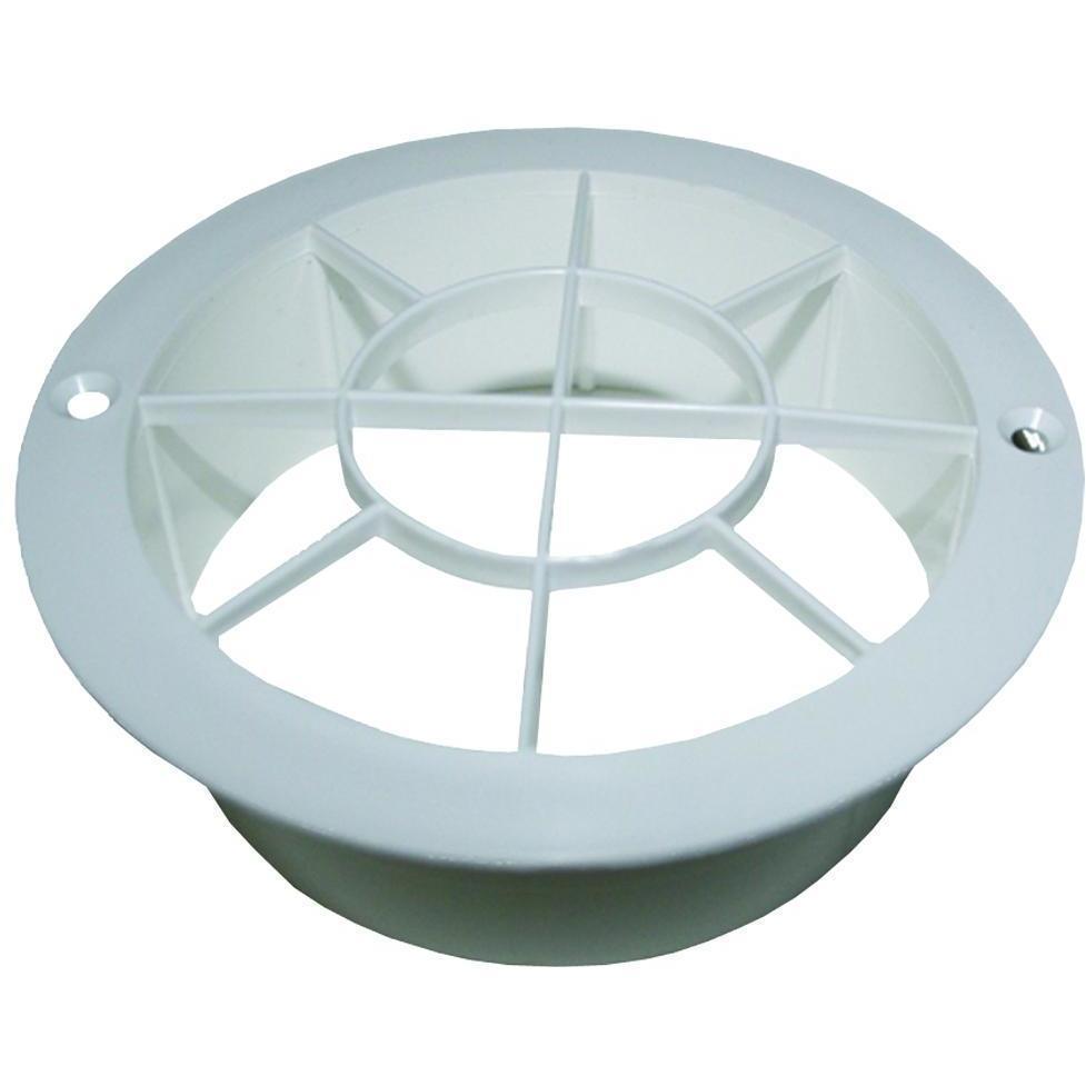 TH Marine Gear Blower Vent Cover 3” Size - White (RVG-3-2) Round Blower Vent Grill Covers for Boats