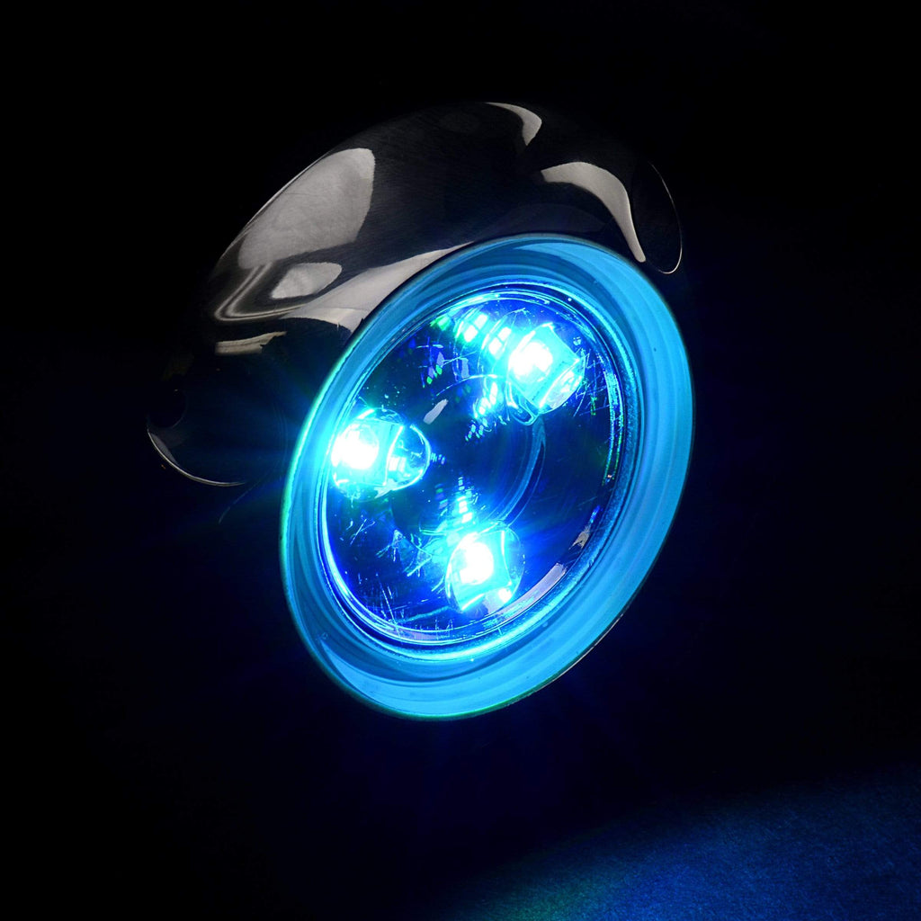 T-H Marine Supplies Blue Mini Underwater LED Light