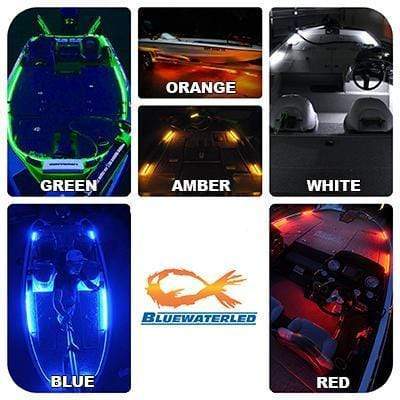 T-H Marine Supplies BLUEWATERLED 12 LED / 8-inch Blue Water LED™ Light Strip