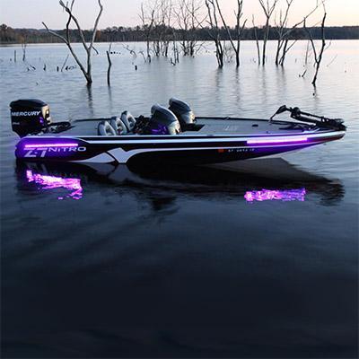 Ultraviolet LED Strip Light Night Fishing Boat Blacklight Best strip Blue  8000K 