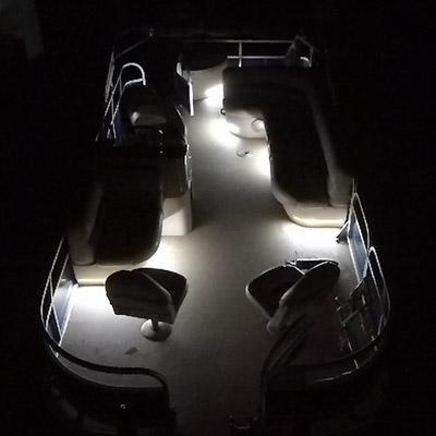 T-H Marine Supplies BLUEWATERLED Pontoon Boat Floor LED Lighting Kit