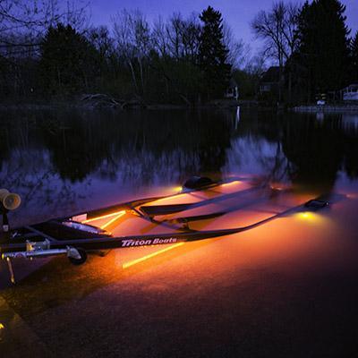 LED Autolamps Rectangle Fully Submersible Boat Trailer LED Lights – 12v, Pair, Life Warranty – 150BAR2