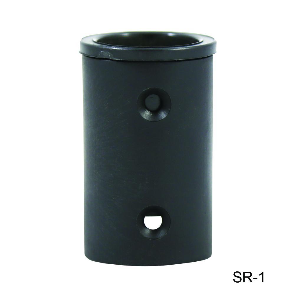 TH Marine Gear Butt Splice for 1-1/4” to 1-1/2” Rub Rail, 2-1/4” Long - Black (SR-1-DP) Rub Rail End Caps and Splices