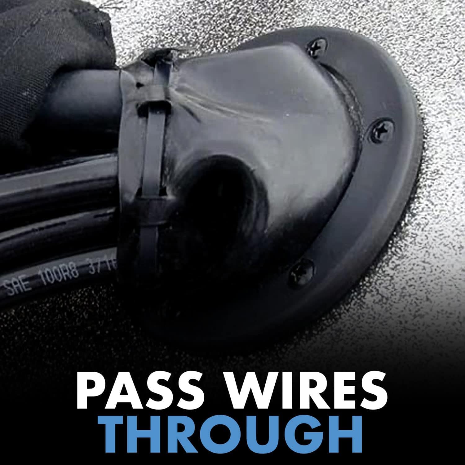 T-H Marine Cable Boot – Waterproof Cable Pass-Through for Boats - T-H ...
