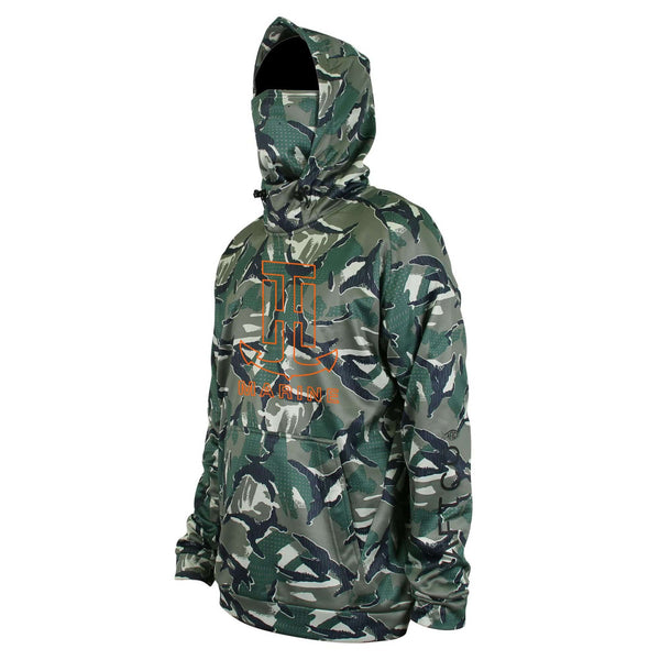 CAMO AFTCO REAPER TECHNICAL FLEECE HOODIE T-H Marine Supplies