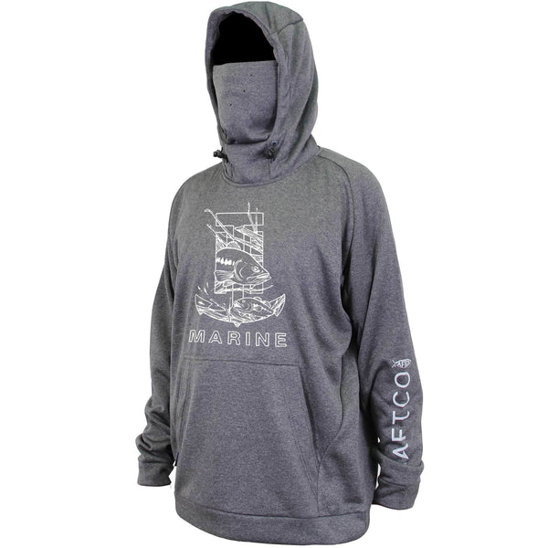 Aftco Fishing Hoodie AFTCO Reaper Hoodie Technical Fleece Fishing