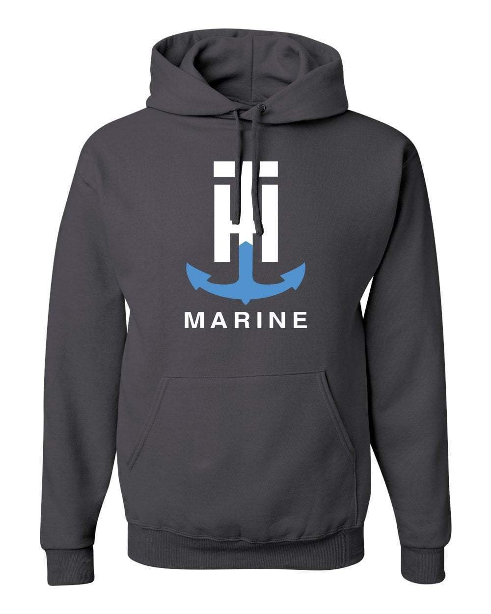 Charcoal Logo Hoodie - T-H Marine Supplies