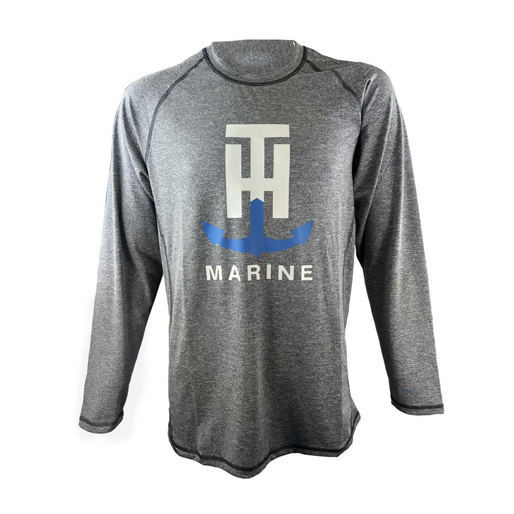 T-H Marine Supplies Charcoal / Small FISH DRY Long Sleeve Performance Tee Charcoal