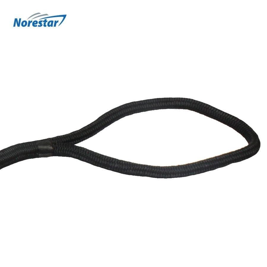 Norestar Dock Lines Set of Two Double-Braided Nylon Mooring and Docking Lines, Black