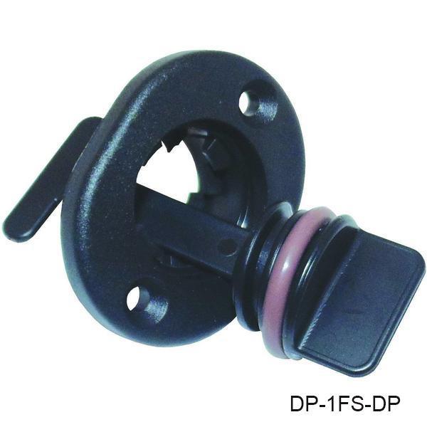 TH Marine Gear Flexible Stem - Black Drain Plug